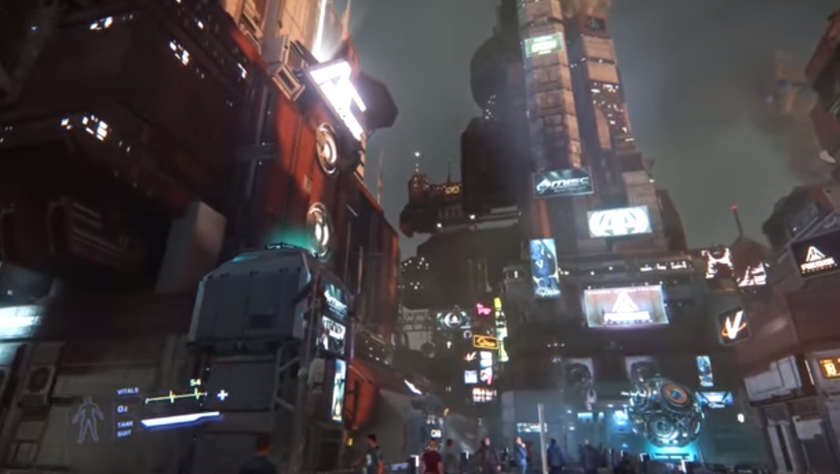 Star Citizen teases huge ‘very Blade Runner-esque’ cities