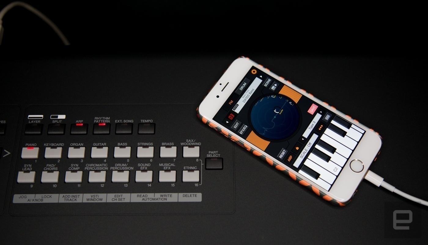 Yamaha’s MX88 synth turns your iPhone into a real instrument