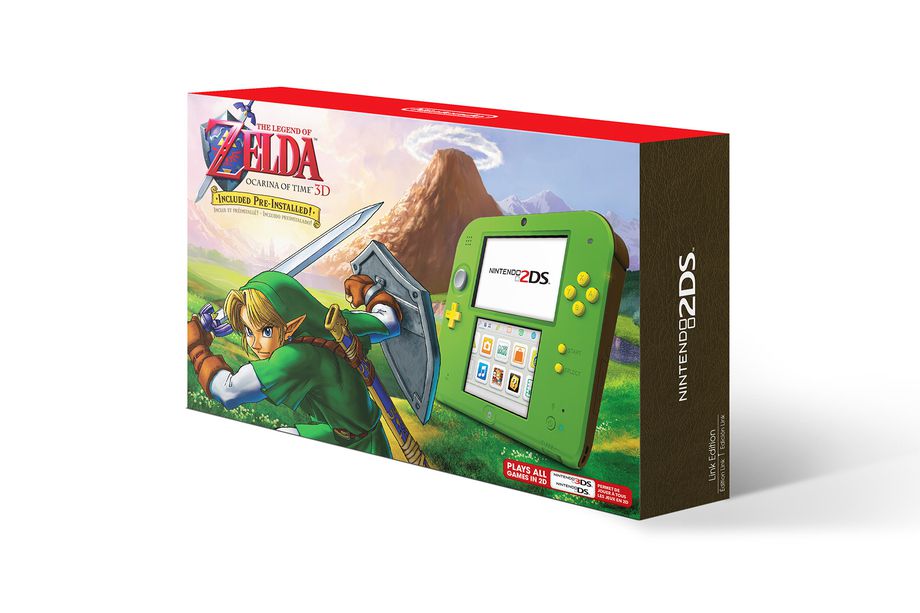 Nintendo releasing Zelda: Ocarina of Time-themed 2DS for Black Friday