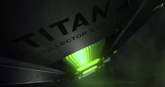Nvidia gives a brief glimpse of a Titan X Collector’s Edition graphics card
