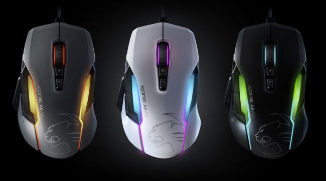 Roccat’s Kone mouse gains RGB lighting and better thumb controls
