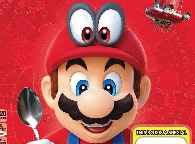 Rumor Mill: Kellogg’s Super Mario Cereal Will Feature Select Amiibo Sticker Boxes