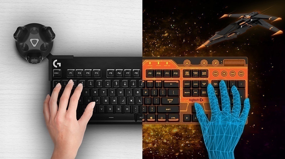 Logitech and HTC Vive bring keyboards into VR
