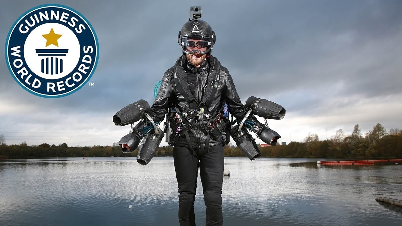 The guy who built his own Iron Man suit now has a Guinness record