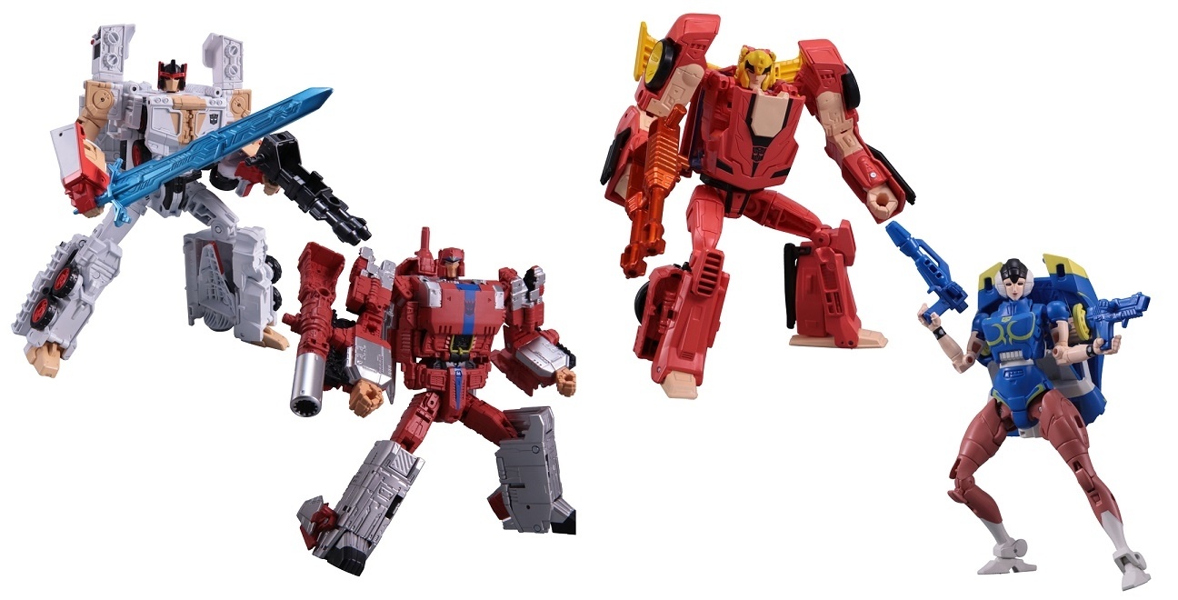 Of course there are Street Fighter-meets-Transformers toys