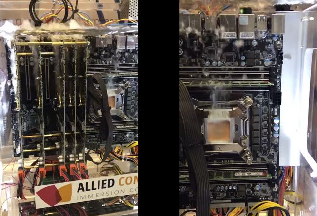 This is what extreme liquid cooling looks like