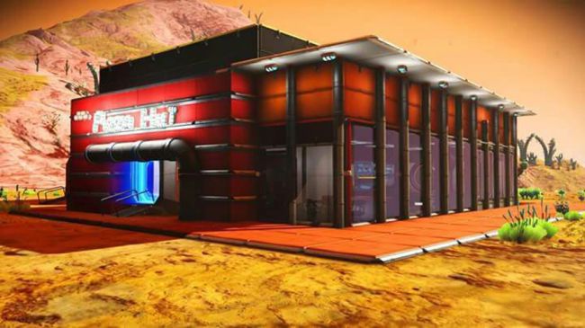 This No Man’s Sky player won’t stop building intergalactic fast food restaurants
