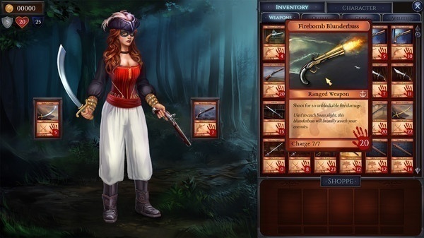 Shadowhand, the RPG card game about an 18th-century Highwaywoman, arrives in December