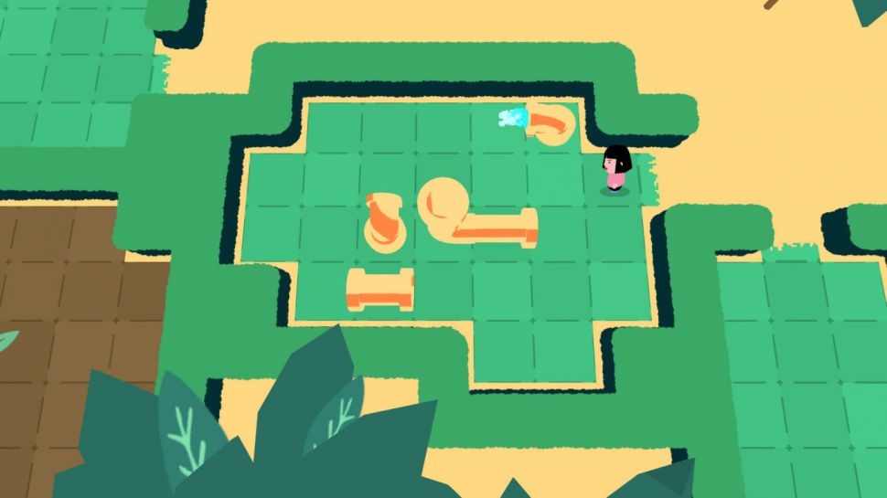 Restore the water supply in rock-hard puzzler Pipe Push Paradise