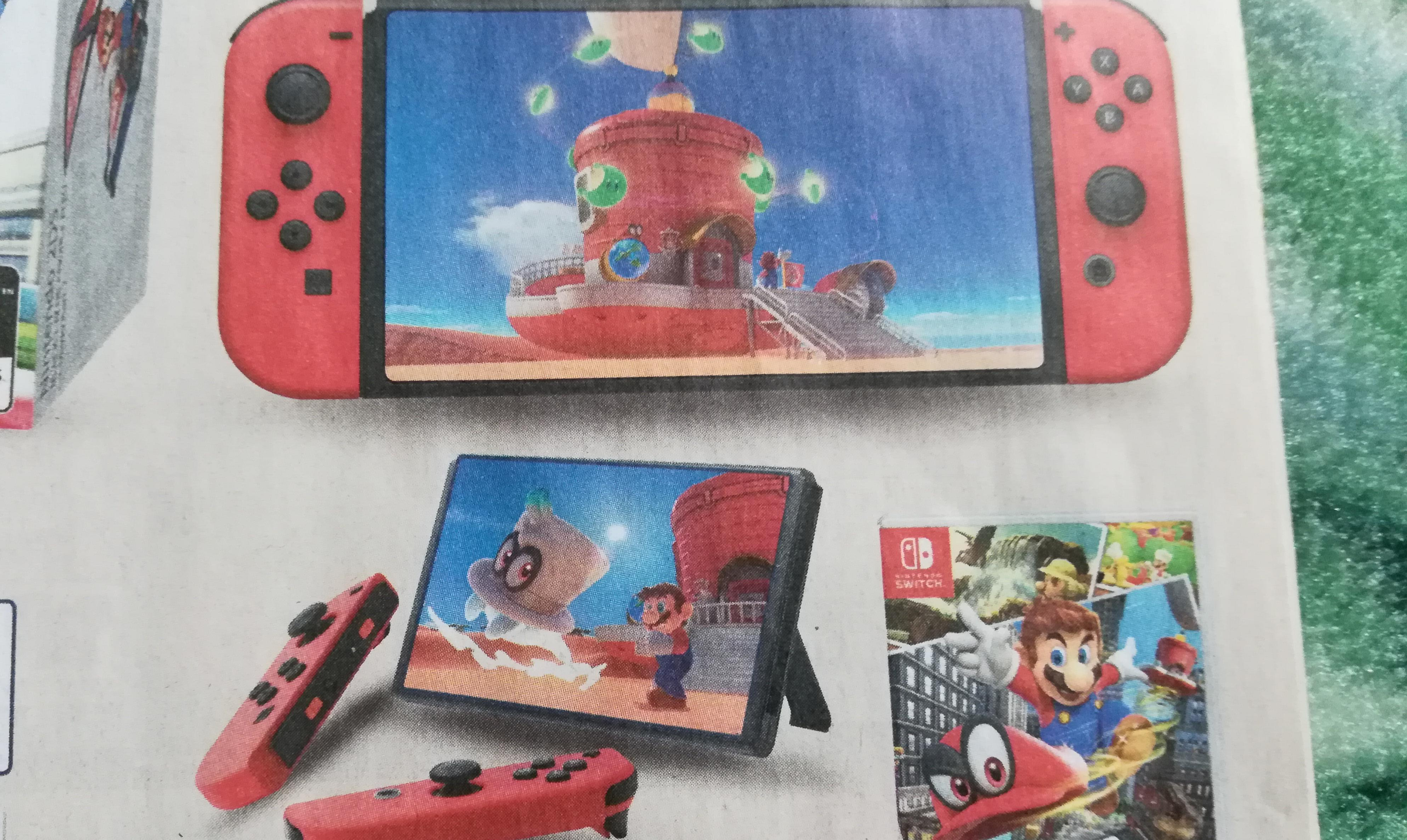 This ad for the Nintendo Switch shows how great it would look without bezels