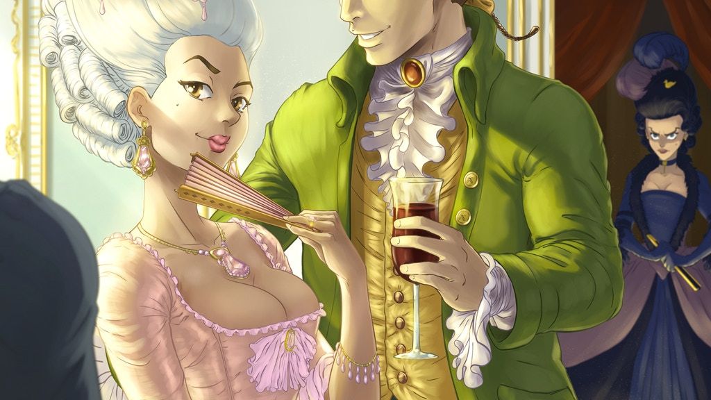 Seduce nobles and attend fancy parties in Ambition: A Minuet in Power
