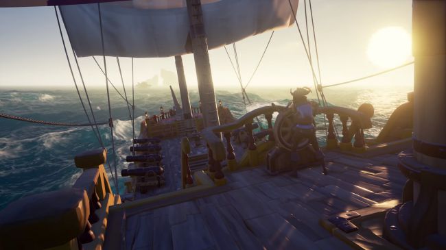 Sea of Thieves stream shows off combat, pillaging, cannon-fired transport