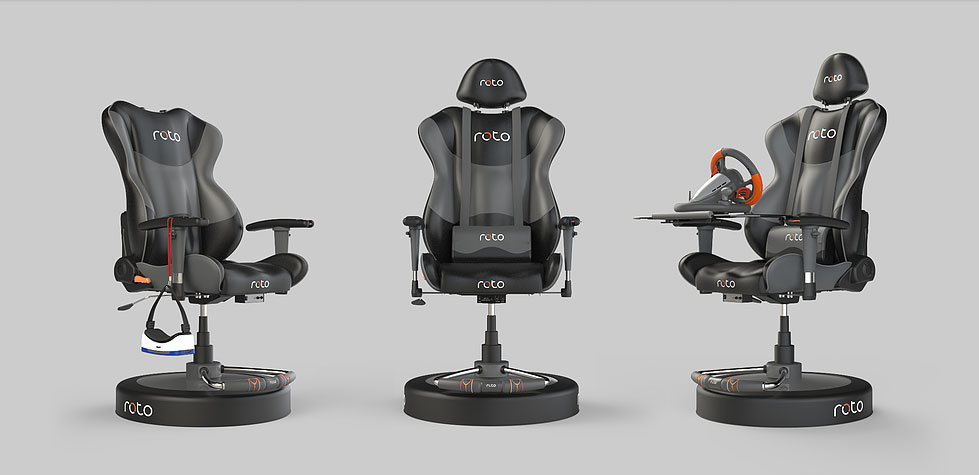 Roto VR will finally ship its first batch of spinning chairs in February 2018