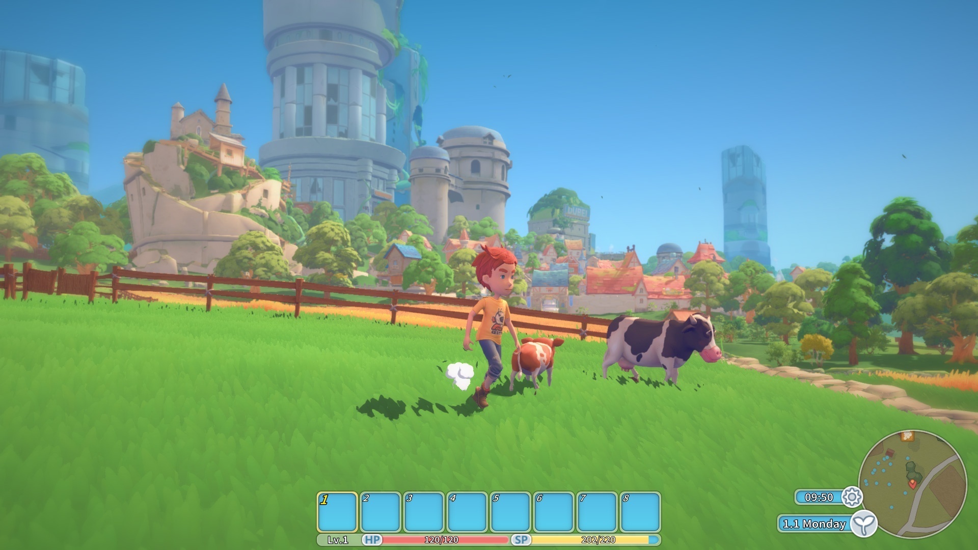 Whimsical sandbox My Time At Portia is due out on early access in January
