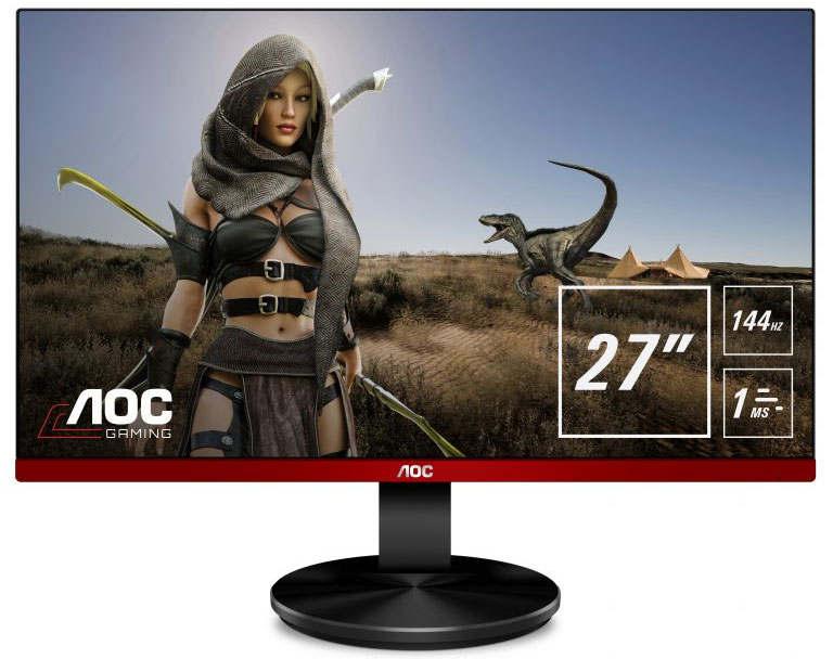AOC launches a trio of fast-action monitors for gamers who hate bezels