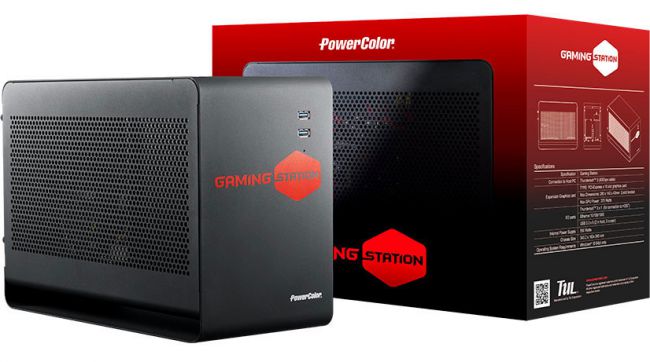 PowerColor updates its external graphics box with a beefier power supply