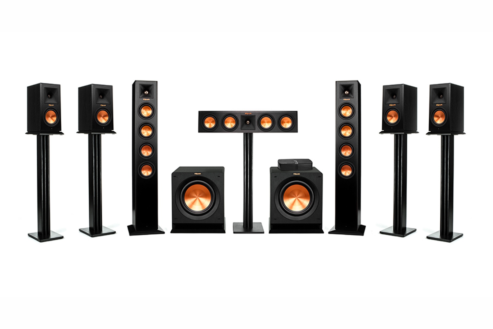 Klipsch’s WiSA-based multi-channel speaker system.